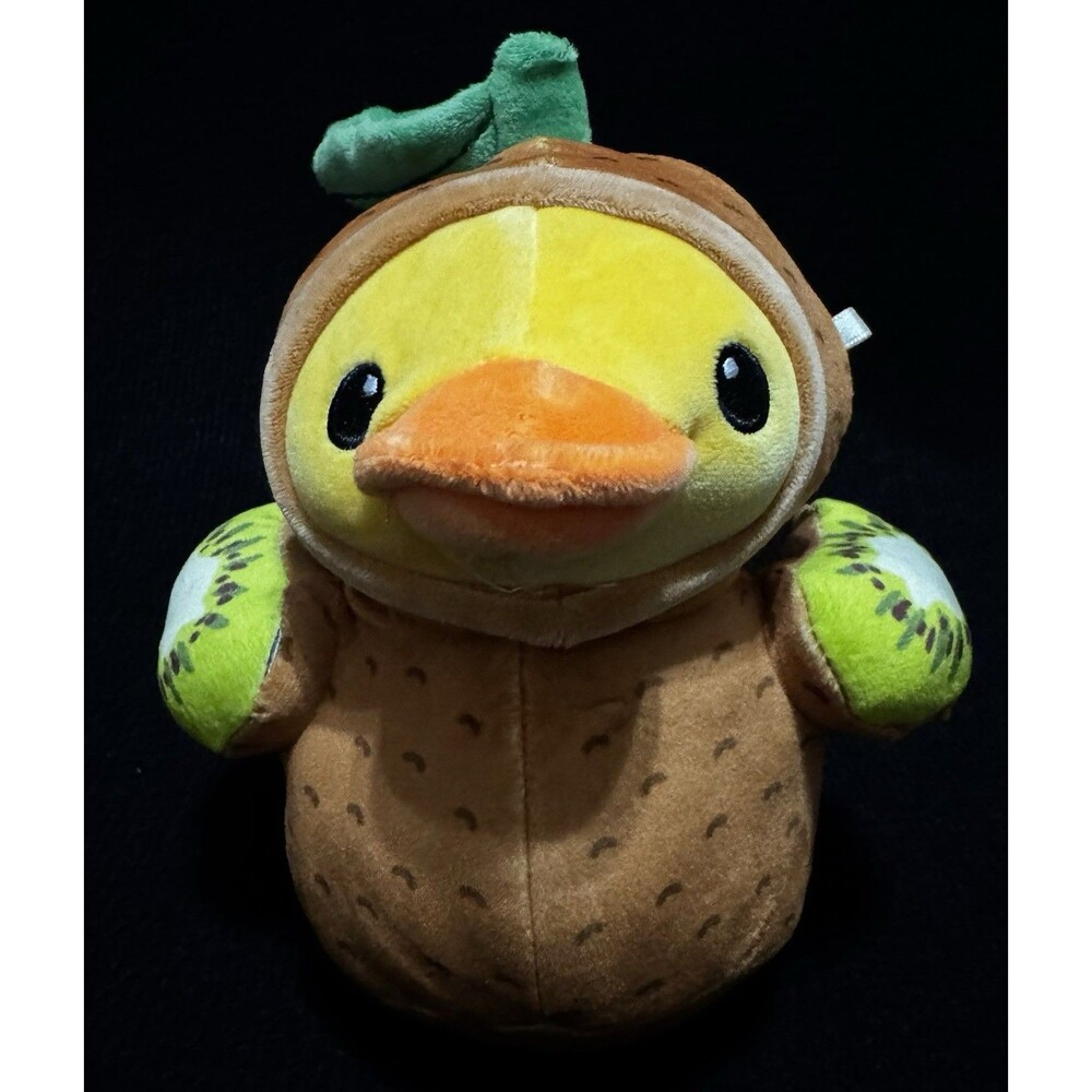 Way To Celebrate Kiwi Duck Plush Stuffed Animal Halloween Fruit Costume NWOT 8”